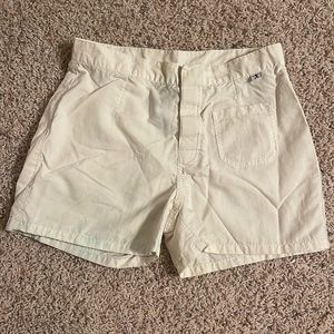Tommy Hilfiger Size 12 White Nylon Shorts